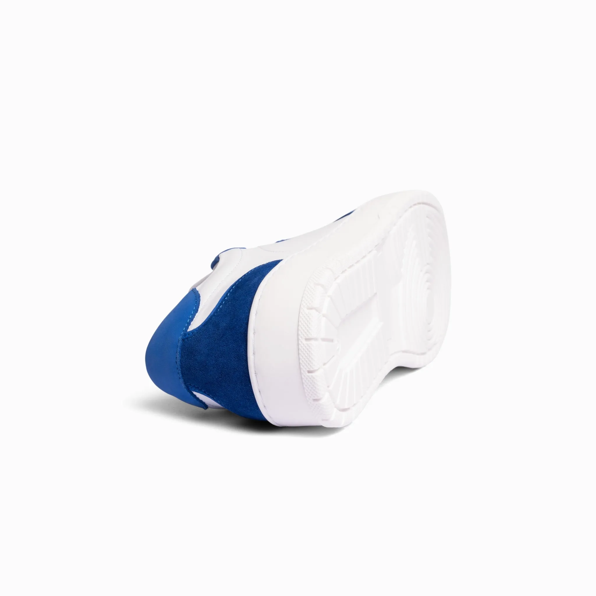 Game - Flat Leather - White Blue - Man