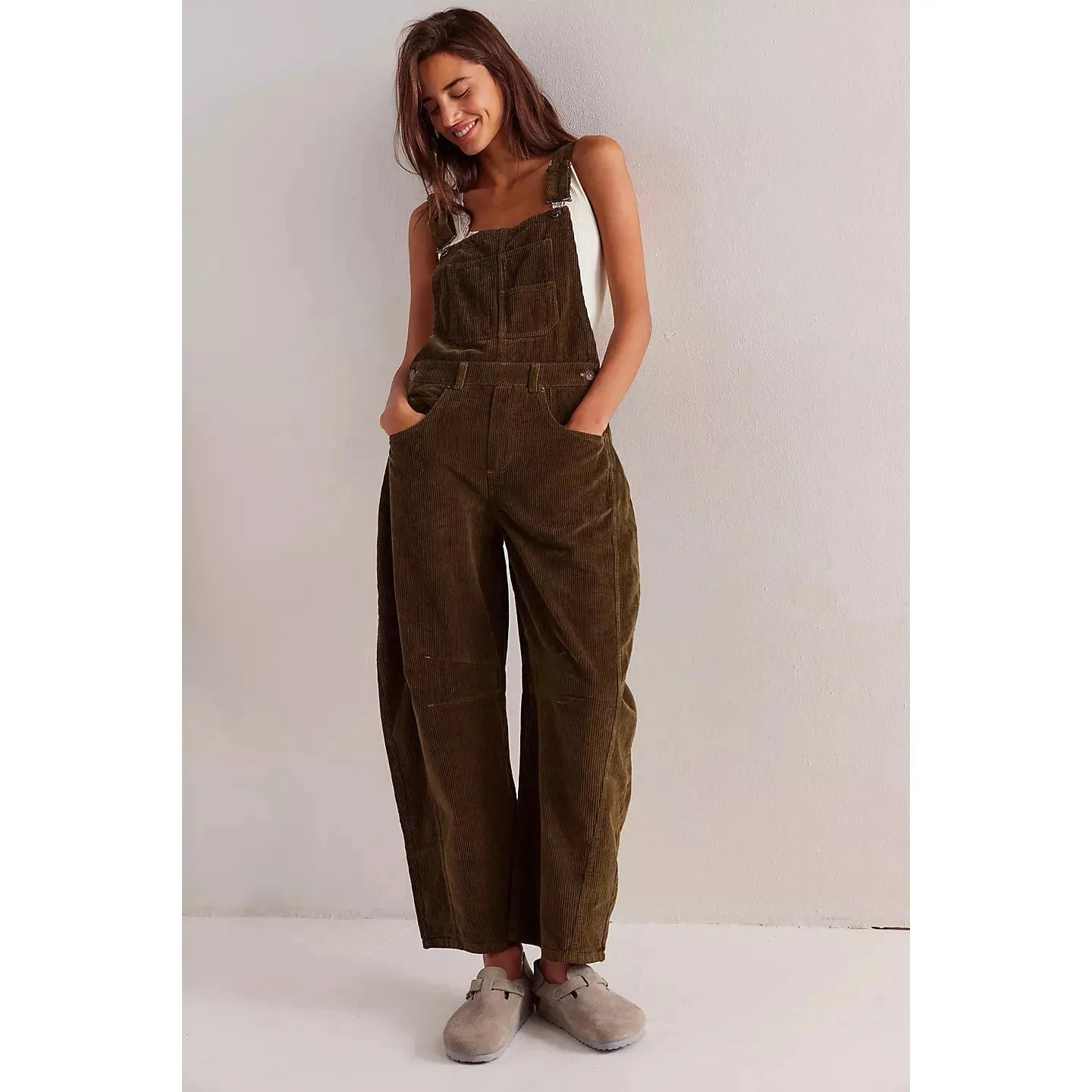 Good Luck Cord Overalls