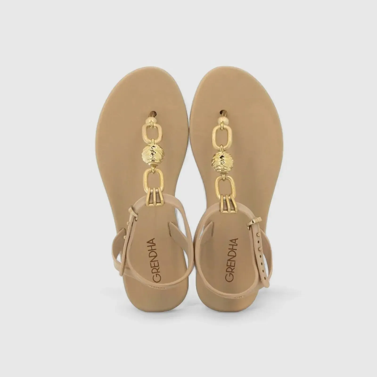 Grendha Luxo Sandal Light Beige 18946