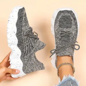 GS Chunky Knit | Ademende sneakers met chunky zool voor dames