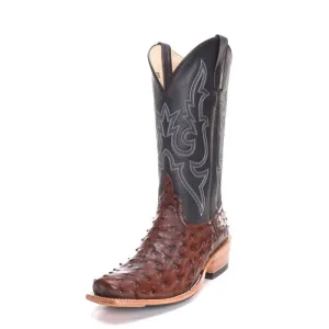 Horse Power Mens Top Hand FQ Ostrich Cowboy Boots HP9505