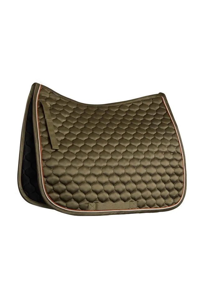 Horze Sandnes Dressage Saddle Pad Olive Drab