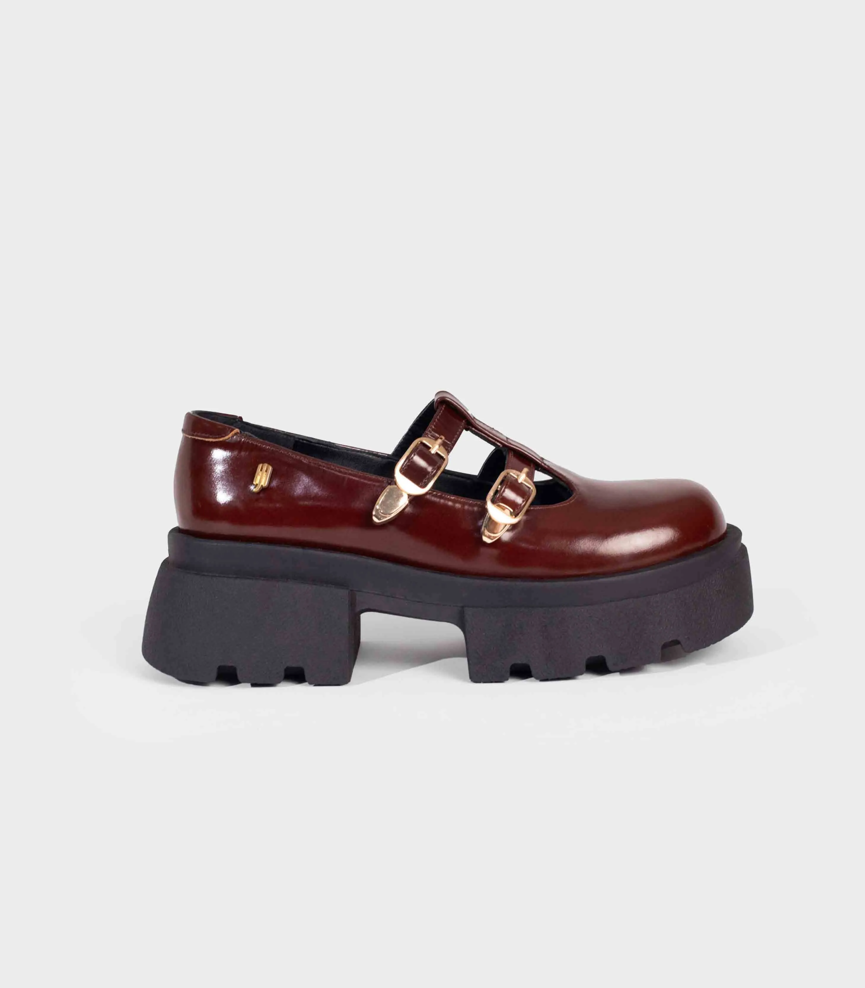 Jayda Shoes - Skool Loafers With Chunky Soles