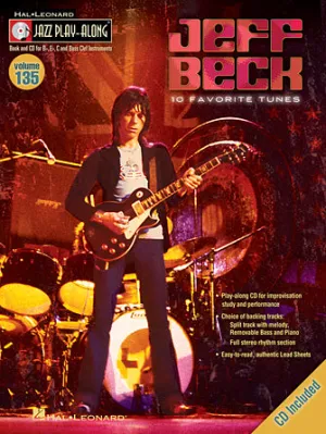 Jeff Beck (Jazz Play-Along Volume 135)