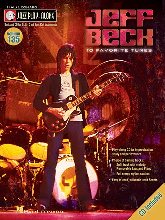 Jeff Beck (Jazz Play-Along Volume 135)