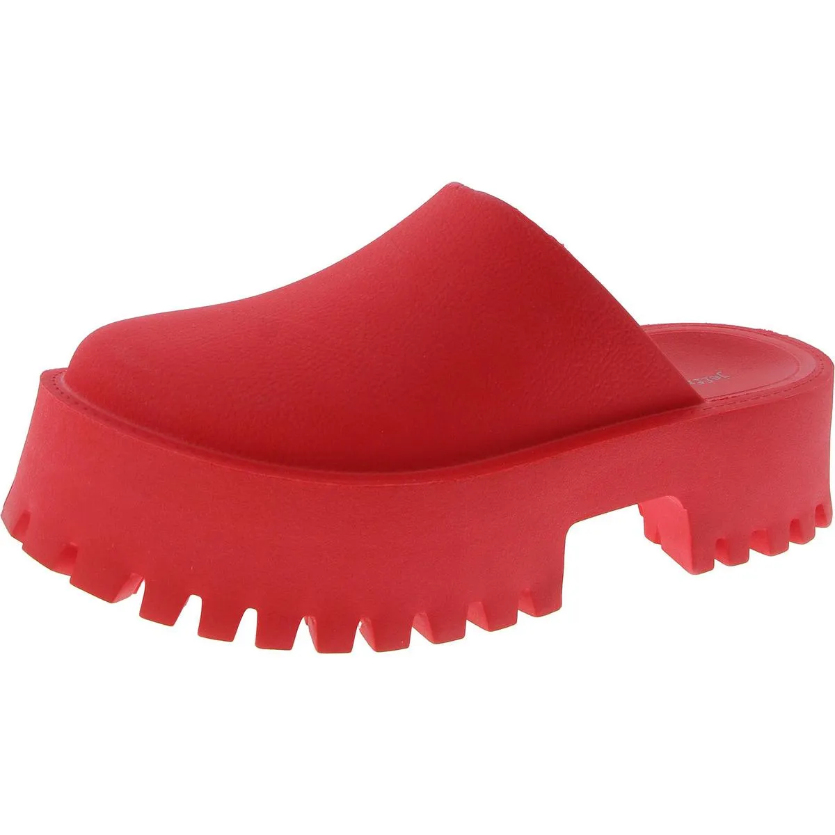 Jeffrey Campbell Womens Slip On Lugged Sole Clogs