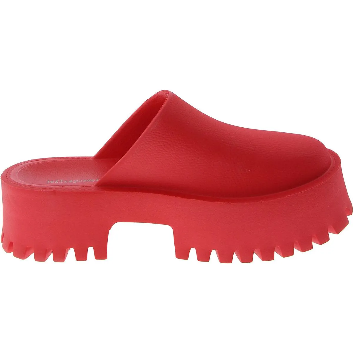 Jeffrey Campbell Womens Slip On Lugged Sole Clogs
