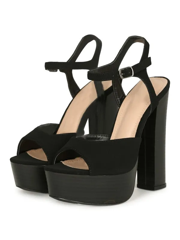 Kate Platform Heel Sandals