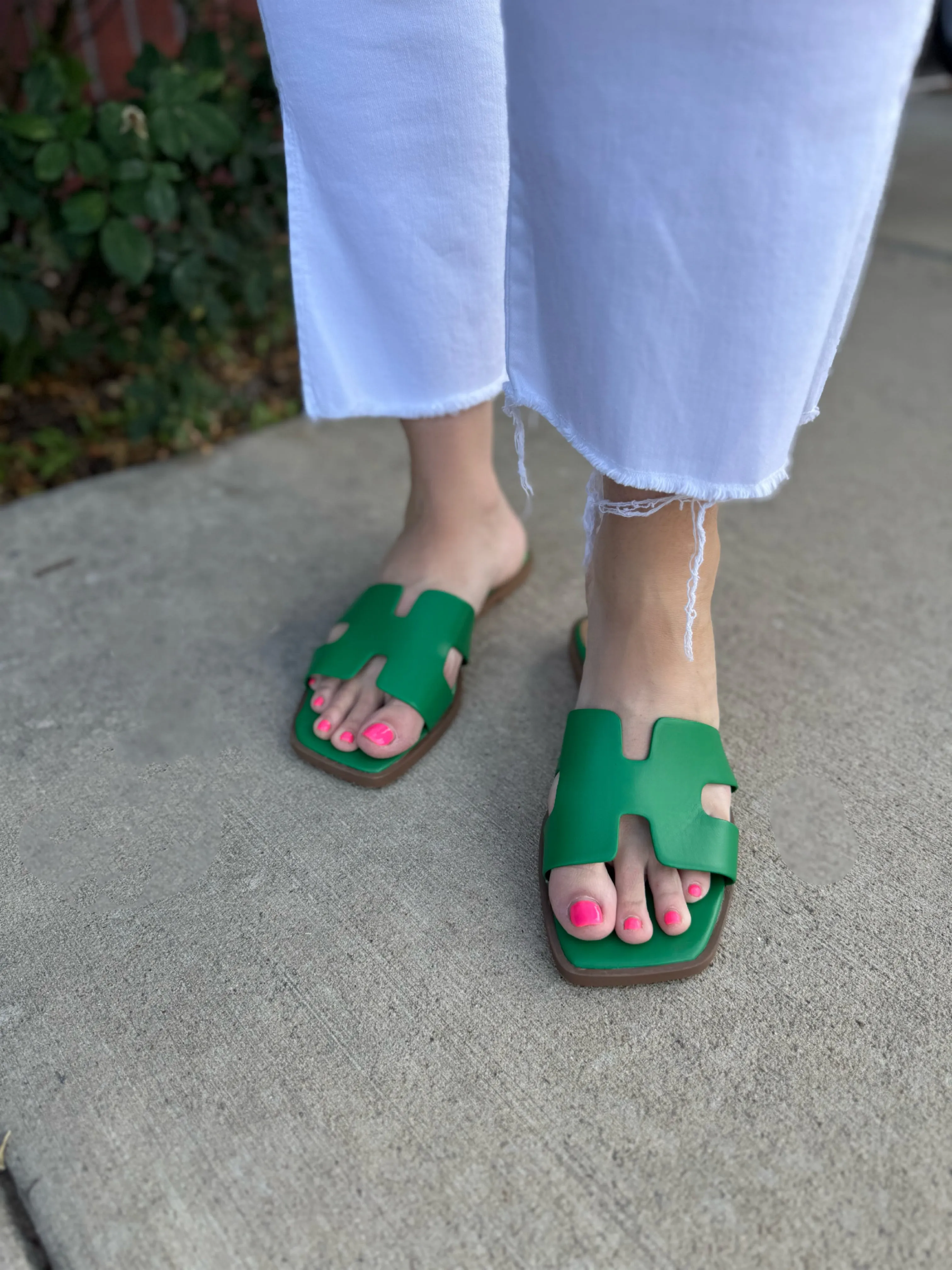 Kit Green Sandals