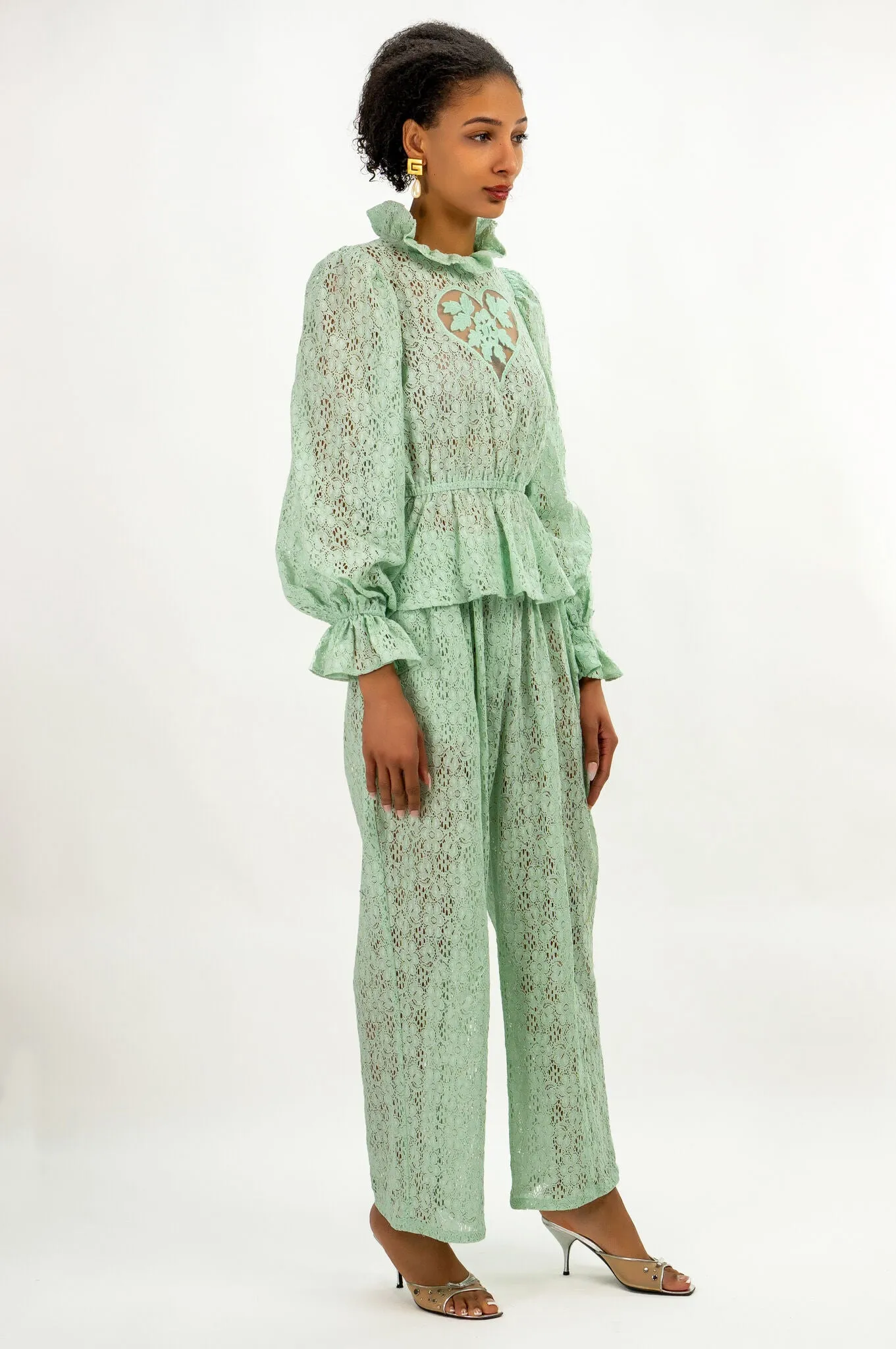 Lace Sirsna Heart Top