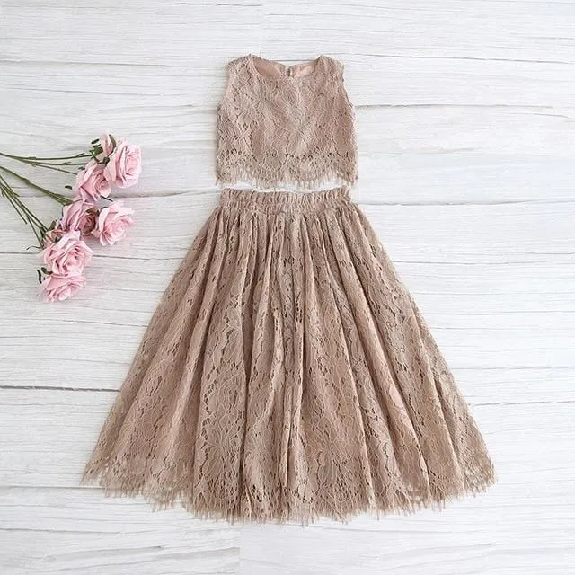 Lacey Gracey Skirt Top Set