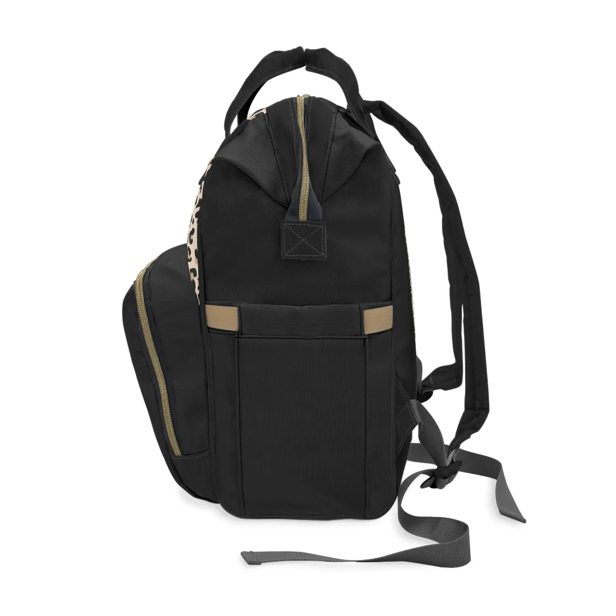 Leopard Serape Top Hand All-Around Bag