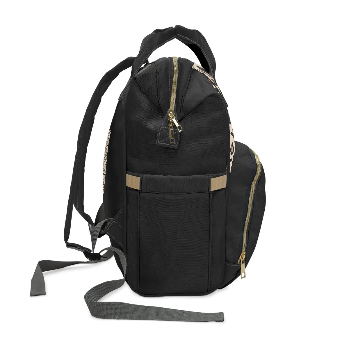 Leopard Serape Top Hand All-Around Bag