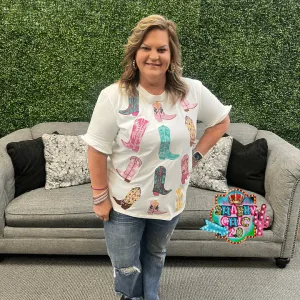 Loretta's Boot Tee