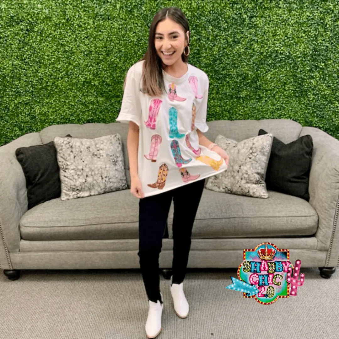 Loretta's Boot Tee
