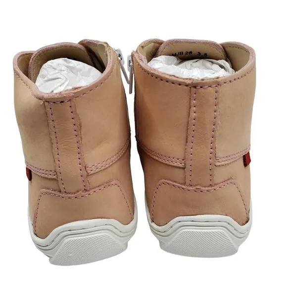 Marc Joseph | NIB West Houston Bootie Blush Nobuck Lace Up Leather Boots 3.5