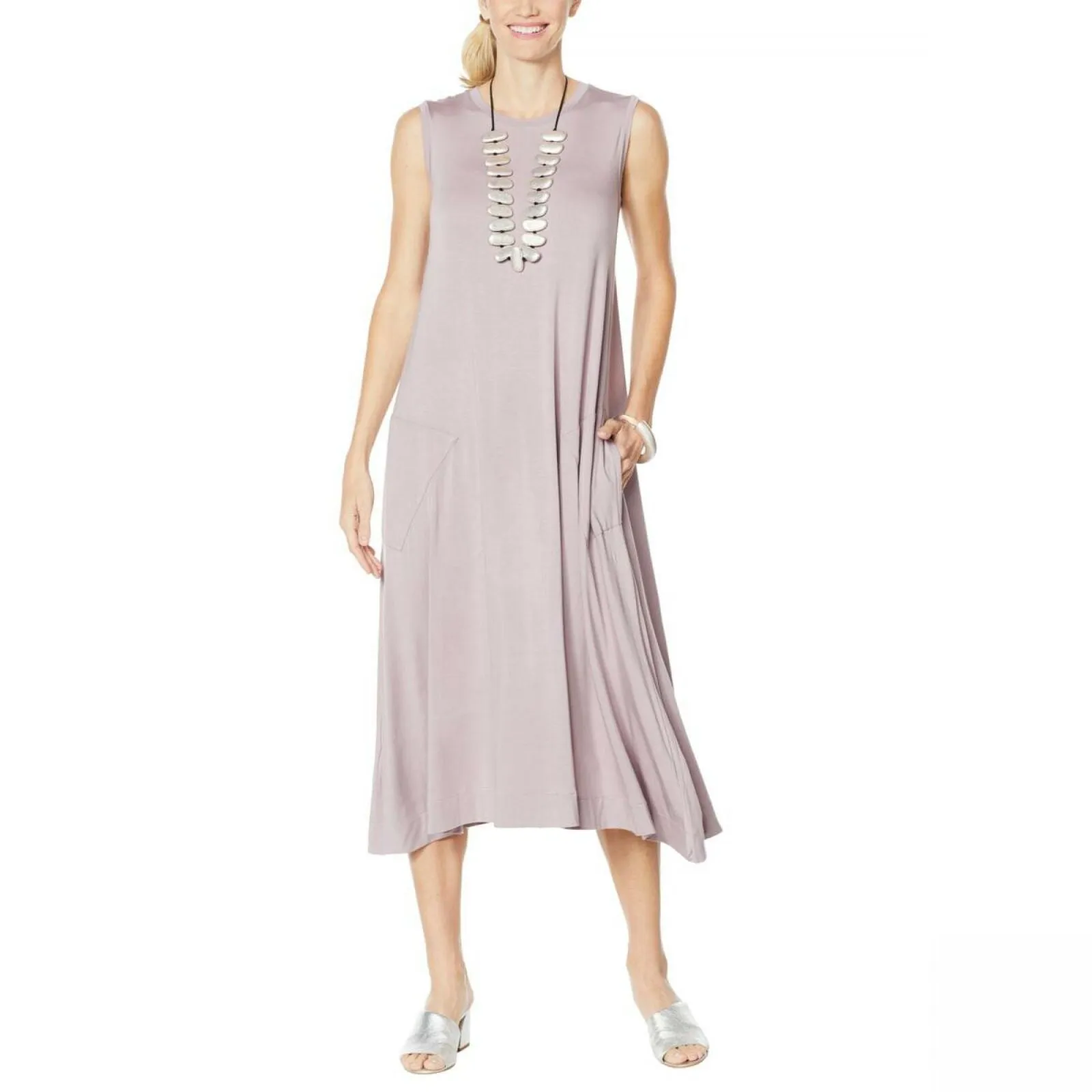 MarlaWynne WynneLayers Women's Sleeveless Dress With Pockets