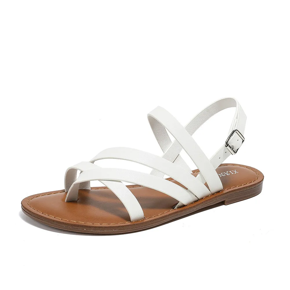 Match Strap Strappy Sandals