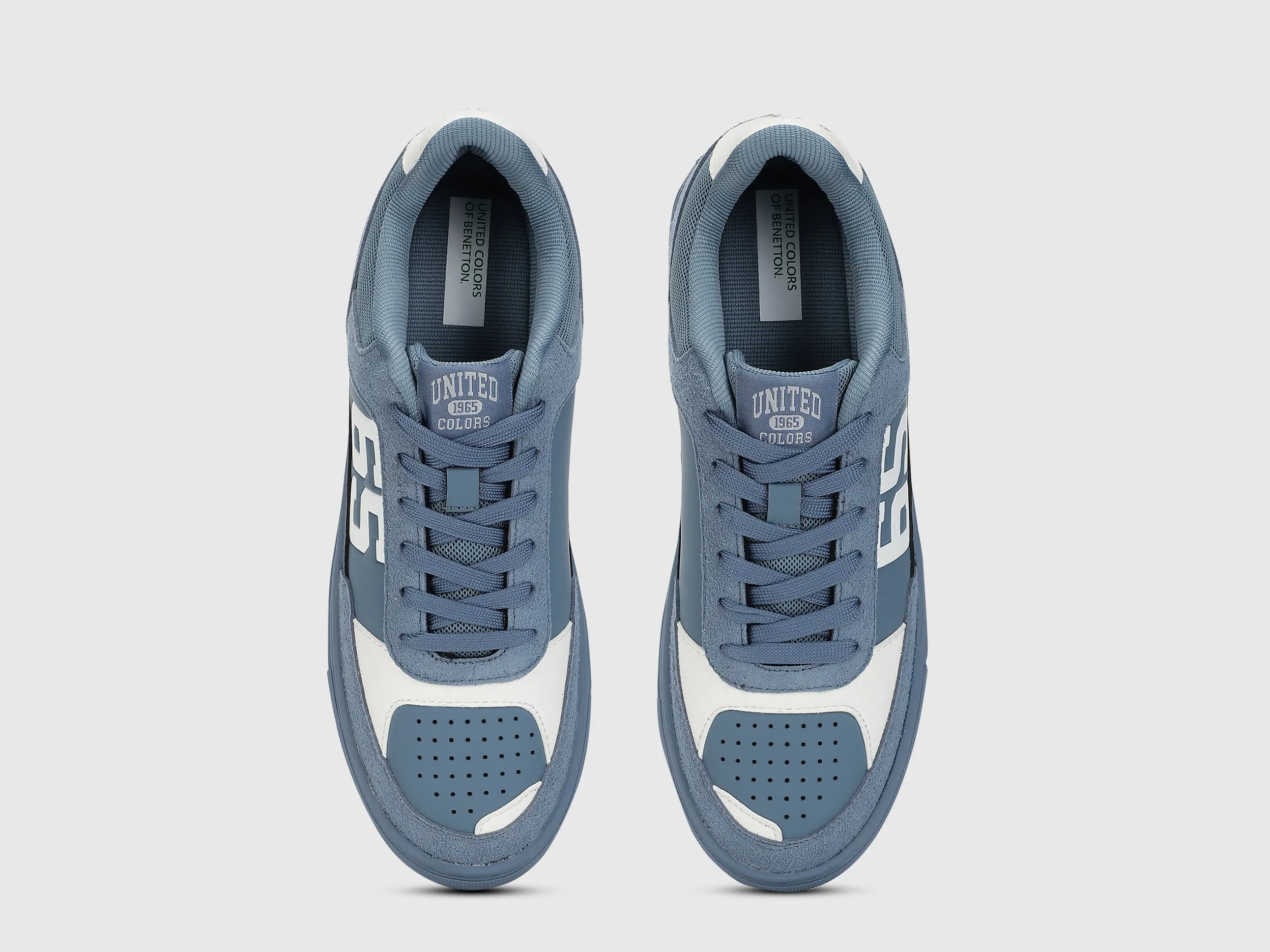 Men PU Colorblocked Sneakers