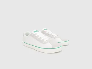 Men Textured Lace-up Sneakers