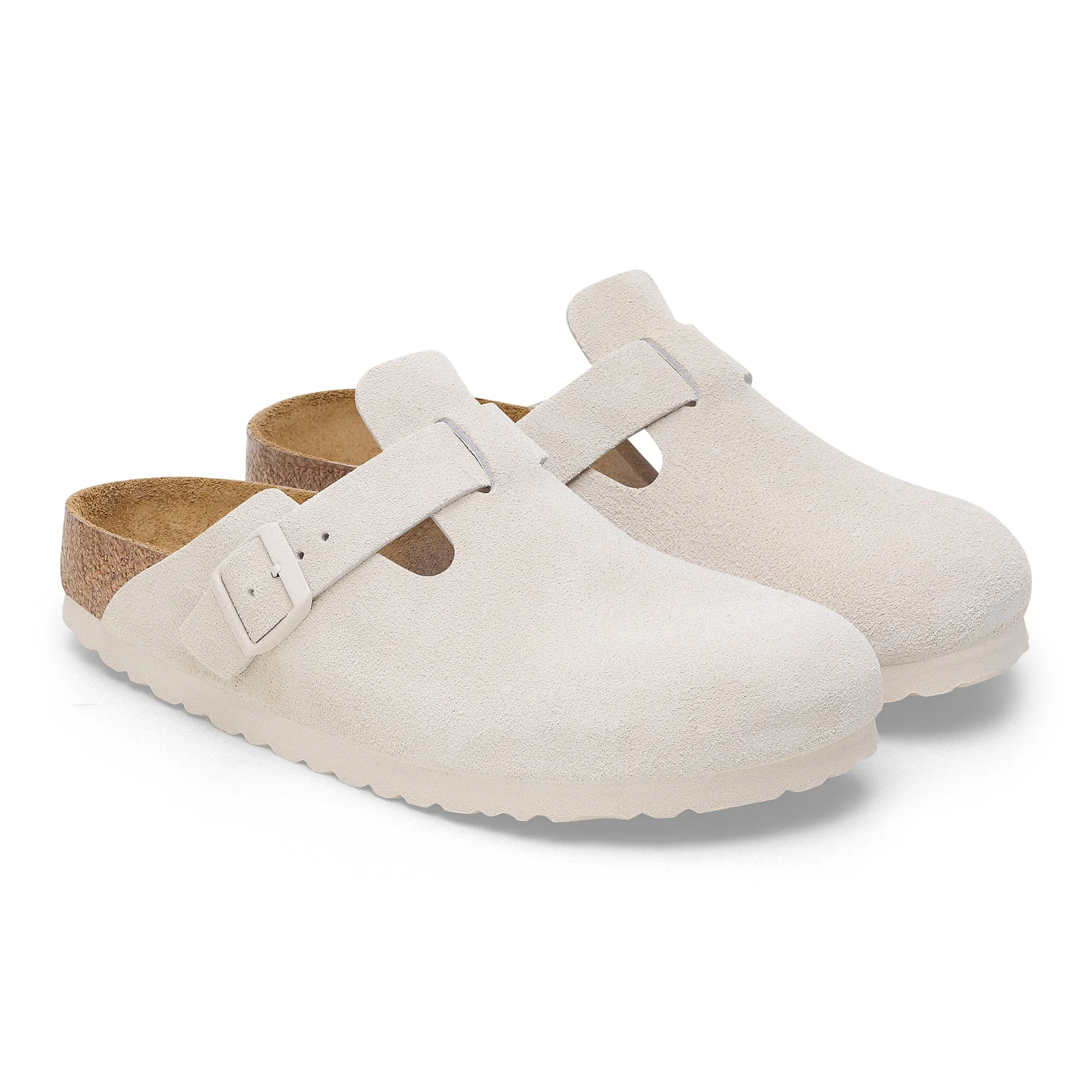 Men's Boston Soft Footbed (Antique White)