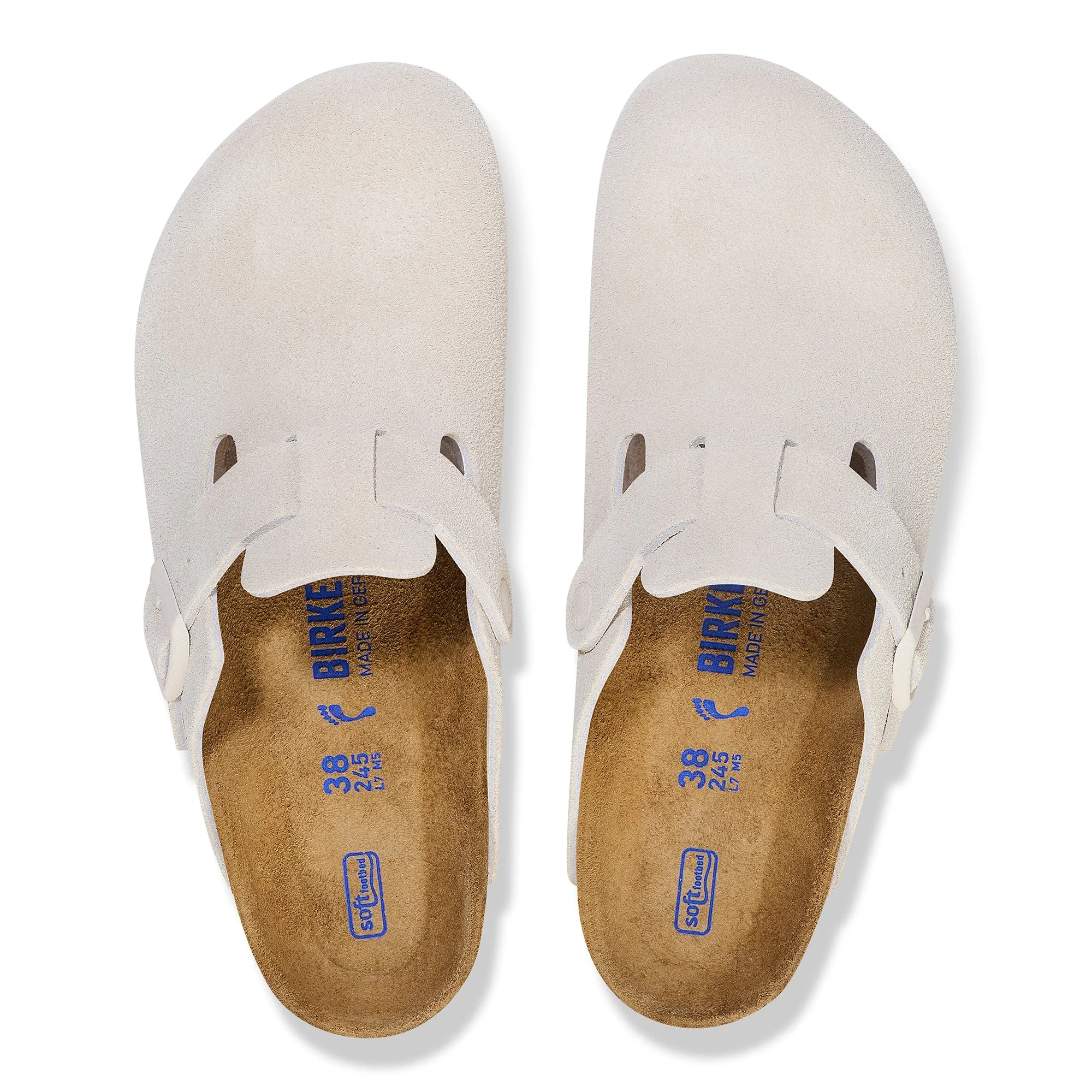 Men's Boston Soft Footbed (Antique White)