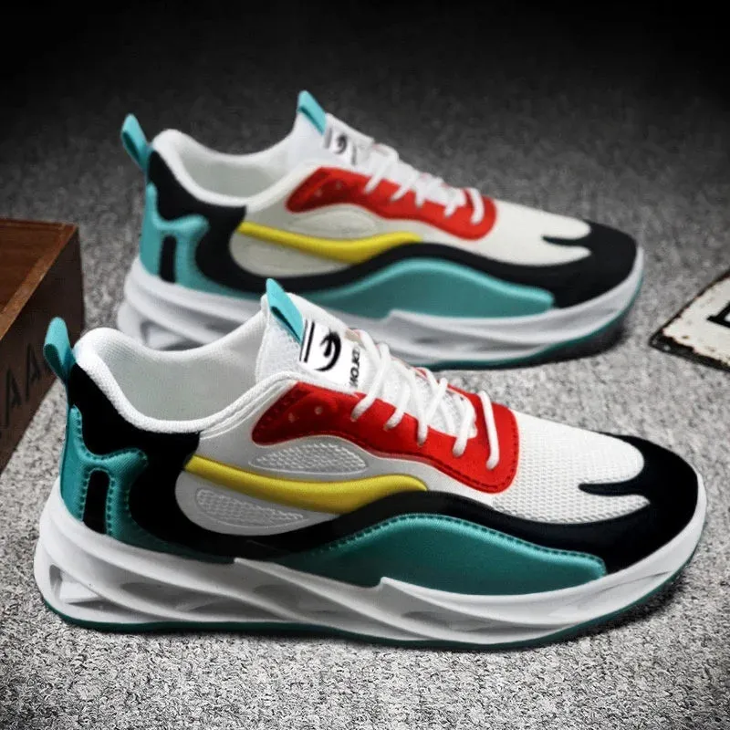 Men's Breathable Cushion Running Sneakers