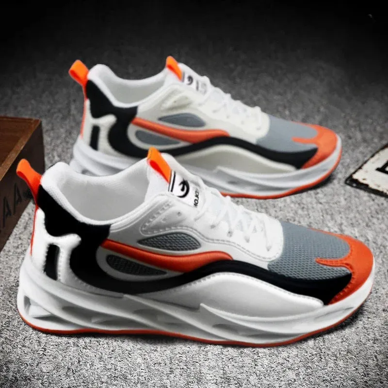 Men's Breathable Cushion Running Sneakers