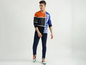 Mens Colourblocked Sweatshirt