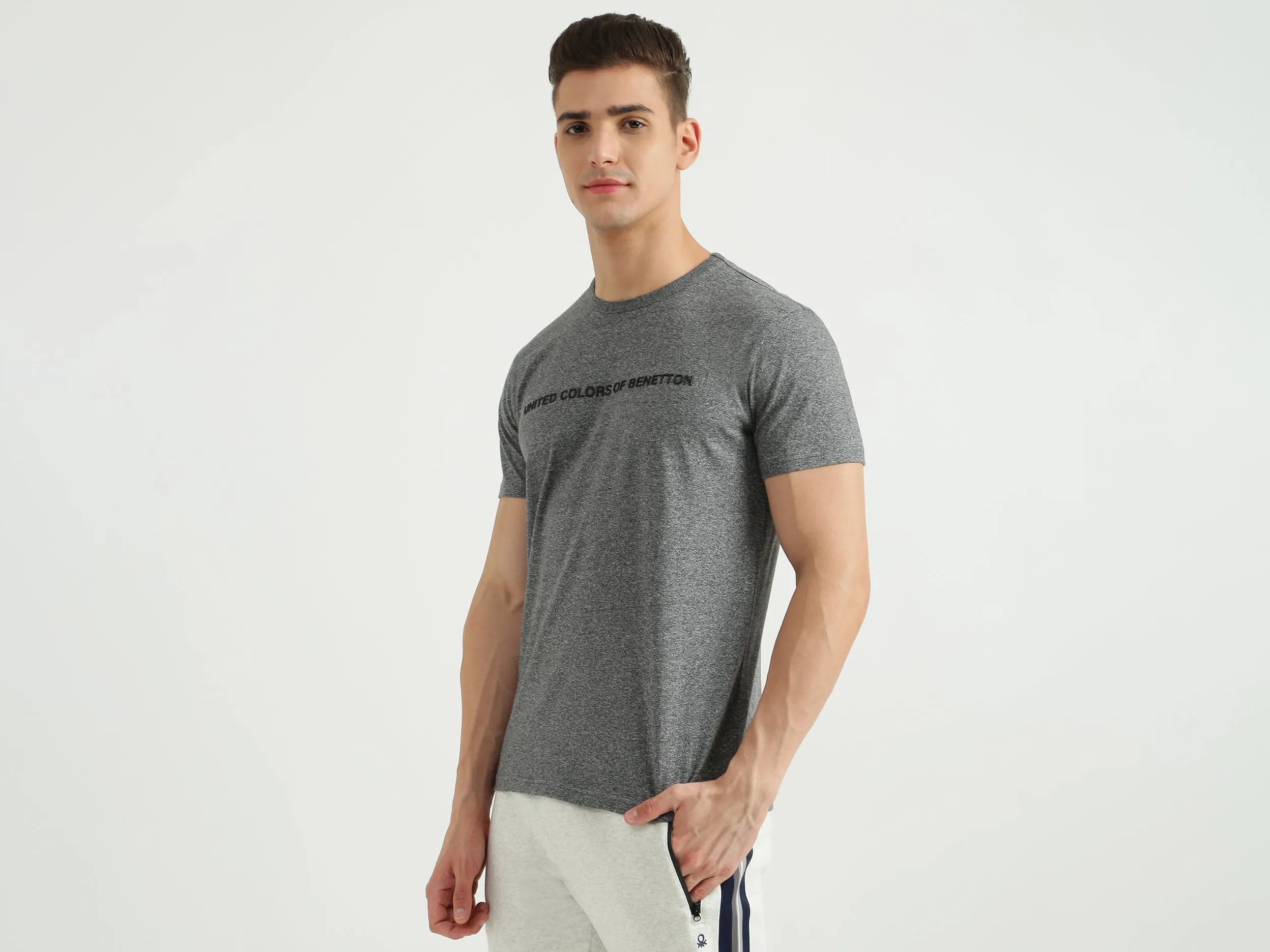 Mens Short Sleeve Printed T-Shirt