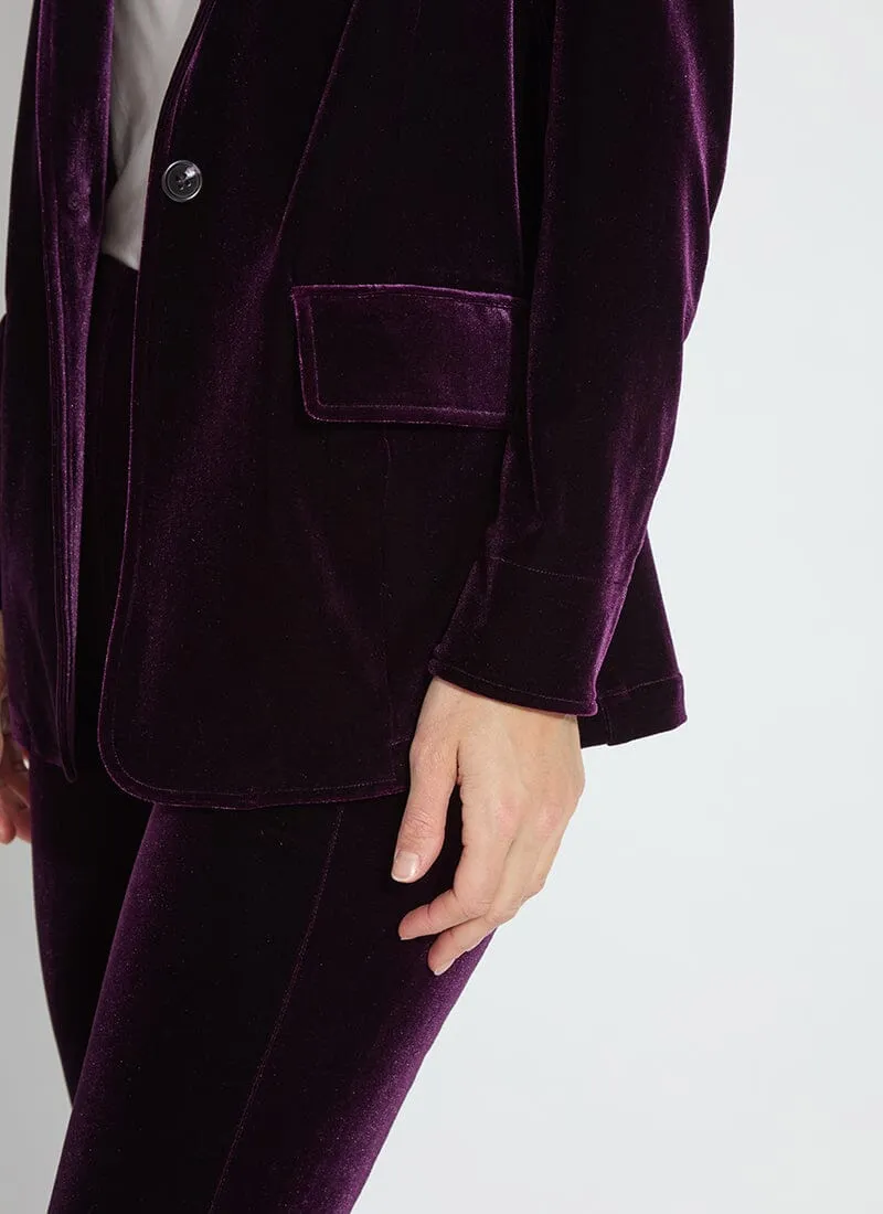 Mercer Stretch Velvet Blazer