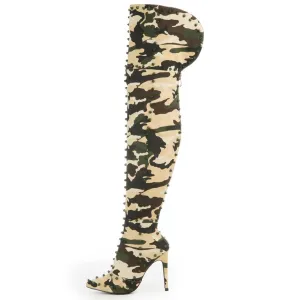 Mini-33 Thigh High Boots