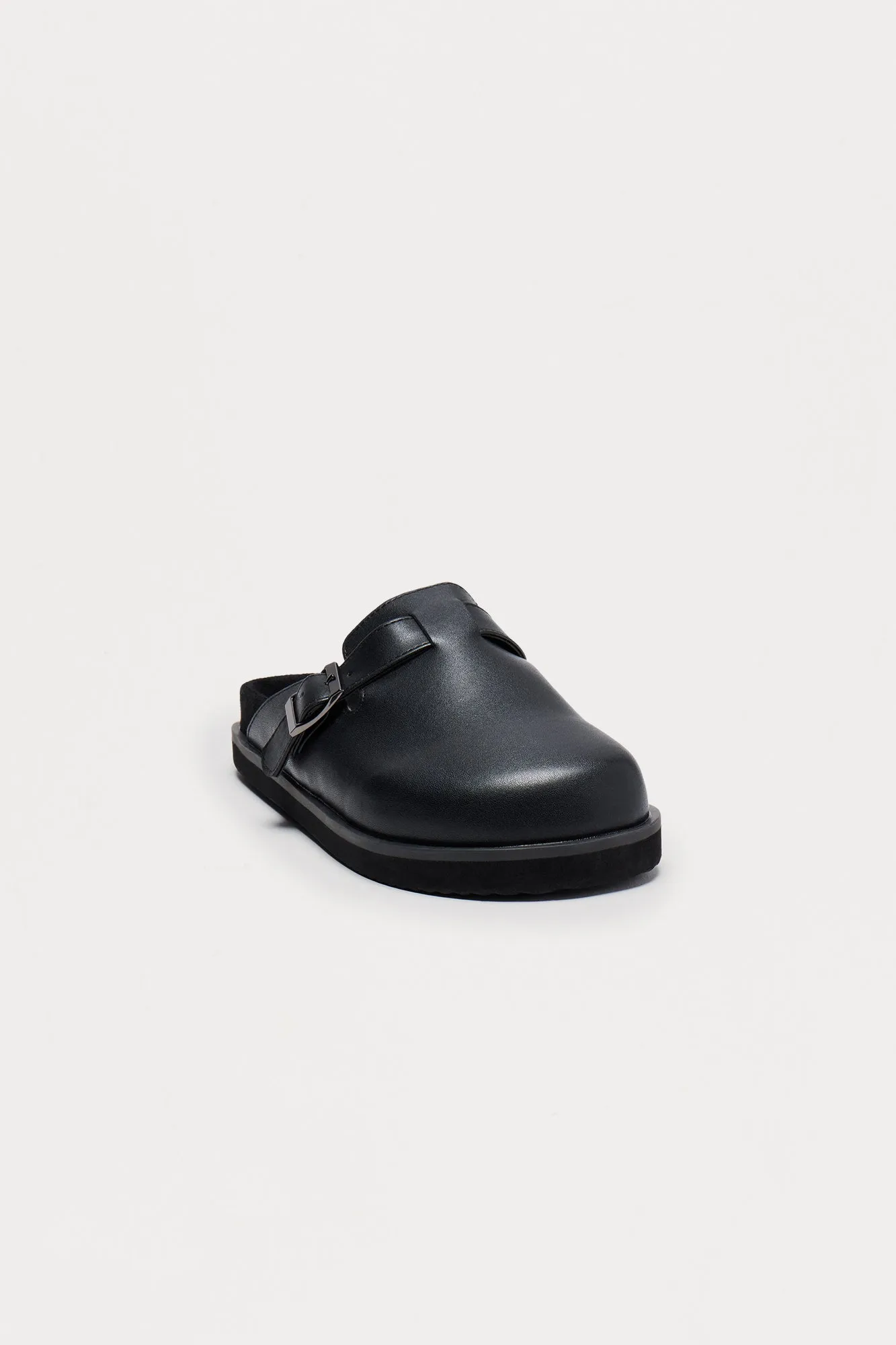 Mini Serpent Slide On Clogs - Black