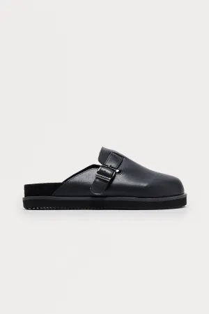 Mini Serpent Slide On Clogs - Black