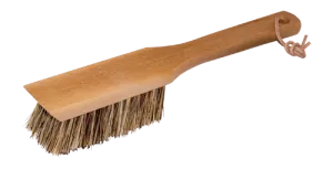 Natural Garden Tool Brush with Scraper