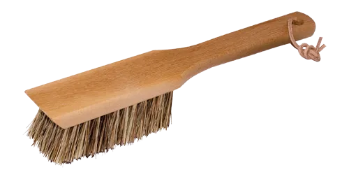 Natural Garden Tool Brush with Scraper