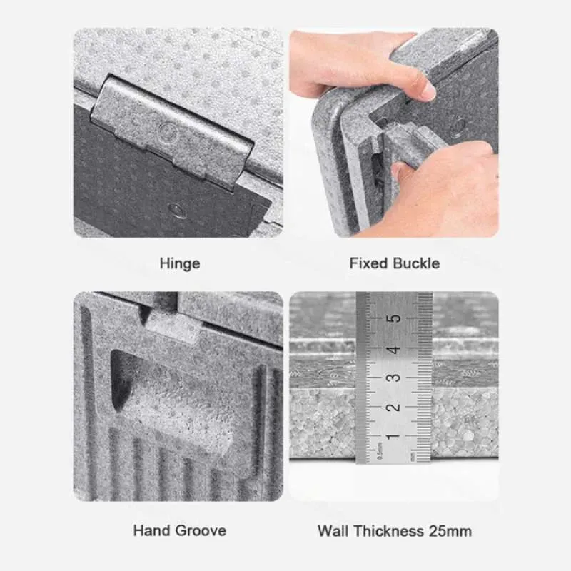 Naturehike - EPP Folding storage box 40L - Grey