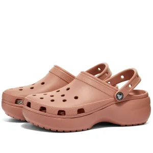 New with tags! Authentic CROCS CLASSIC PLATFORM CLOG W PALE BLUSH Sz 8W! Retails $69 
