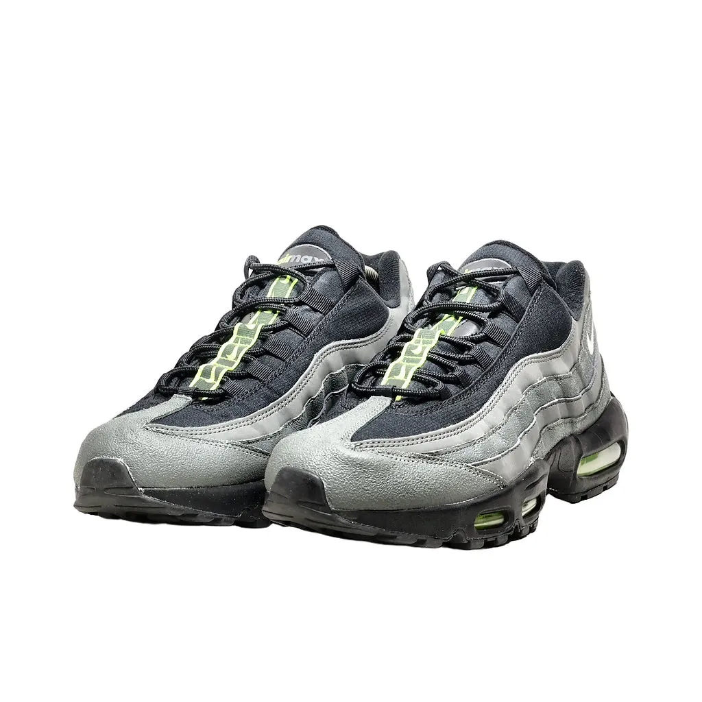 Nike Air Max 95 Sport Shoes Fabric Grey Color For Men