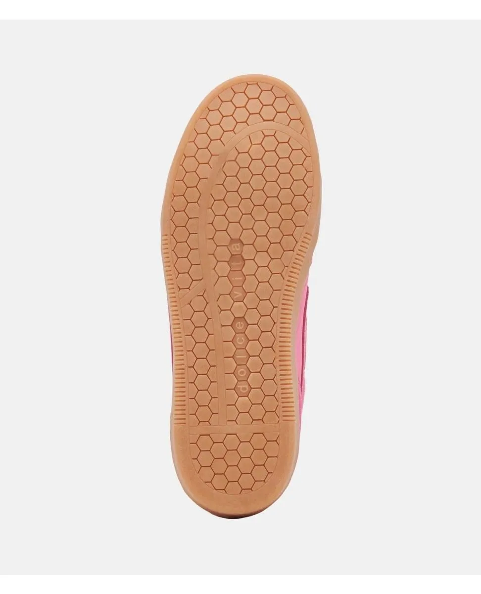 Notice Pink Suede Sneakers