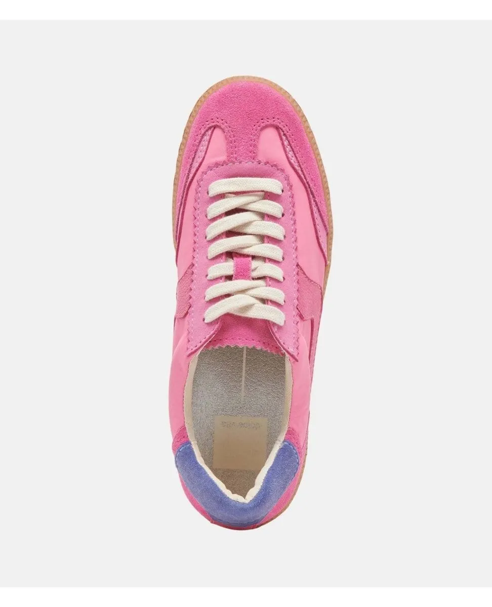 Notice Pink Suede Sneakers