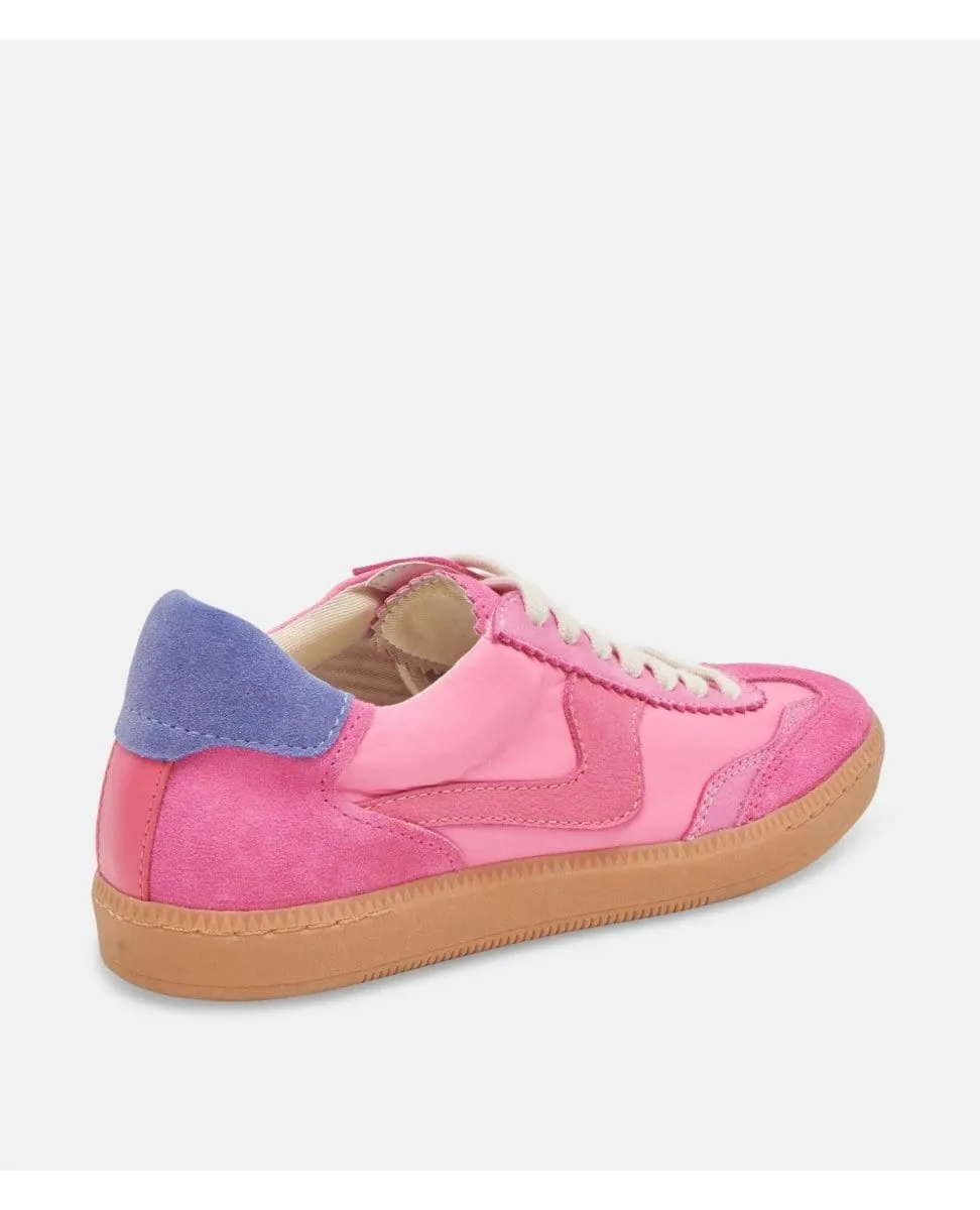 Notice Pink Suede Sneakers