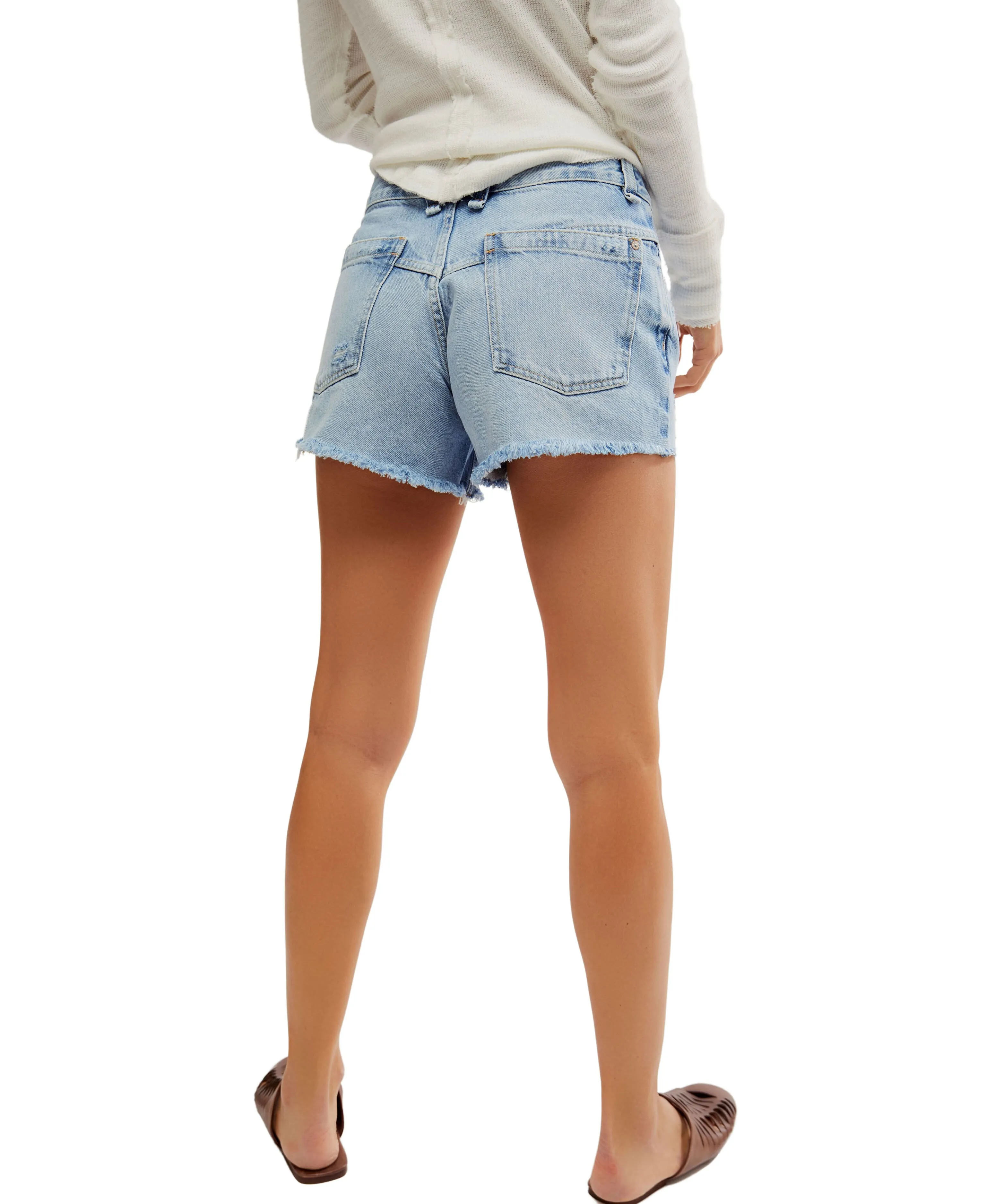 Now Or Never Denim Shorts