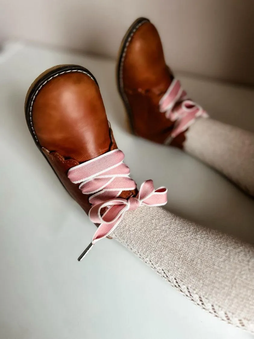 Pink Edge Laces