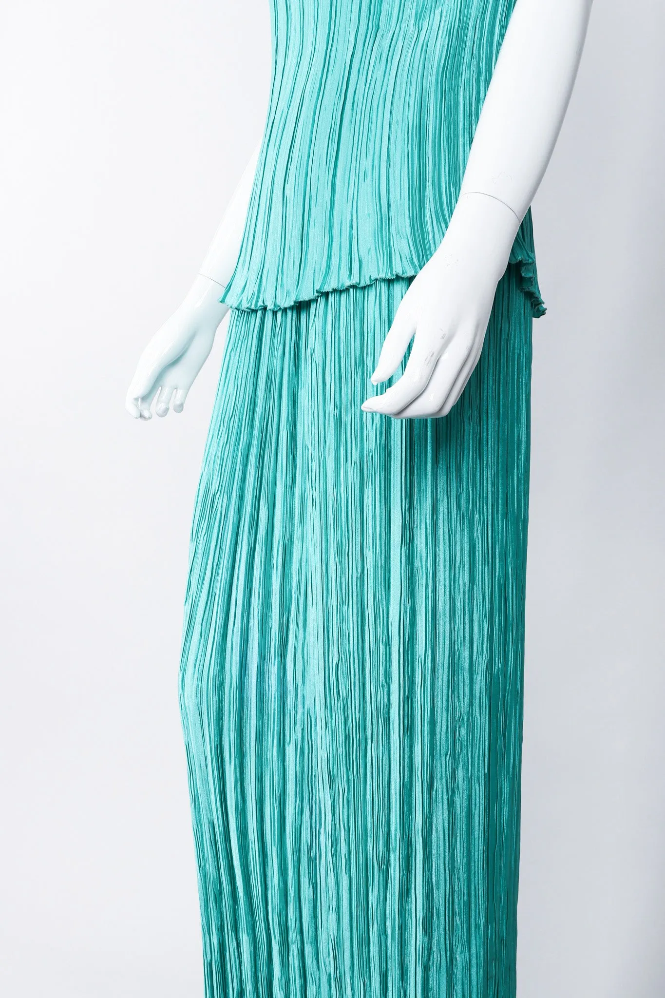Pleated Tank & Skirt Set