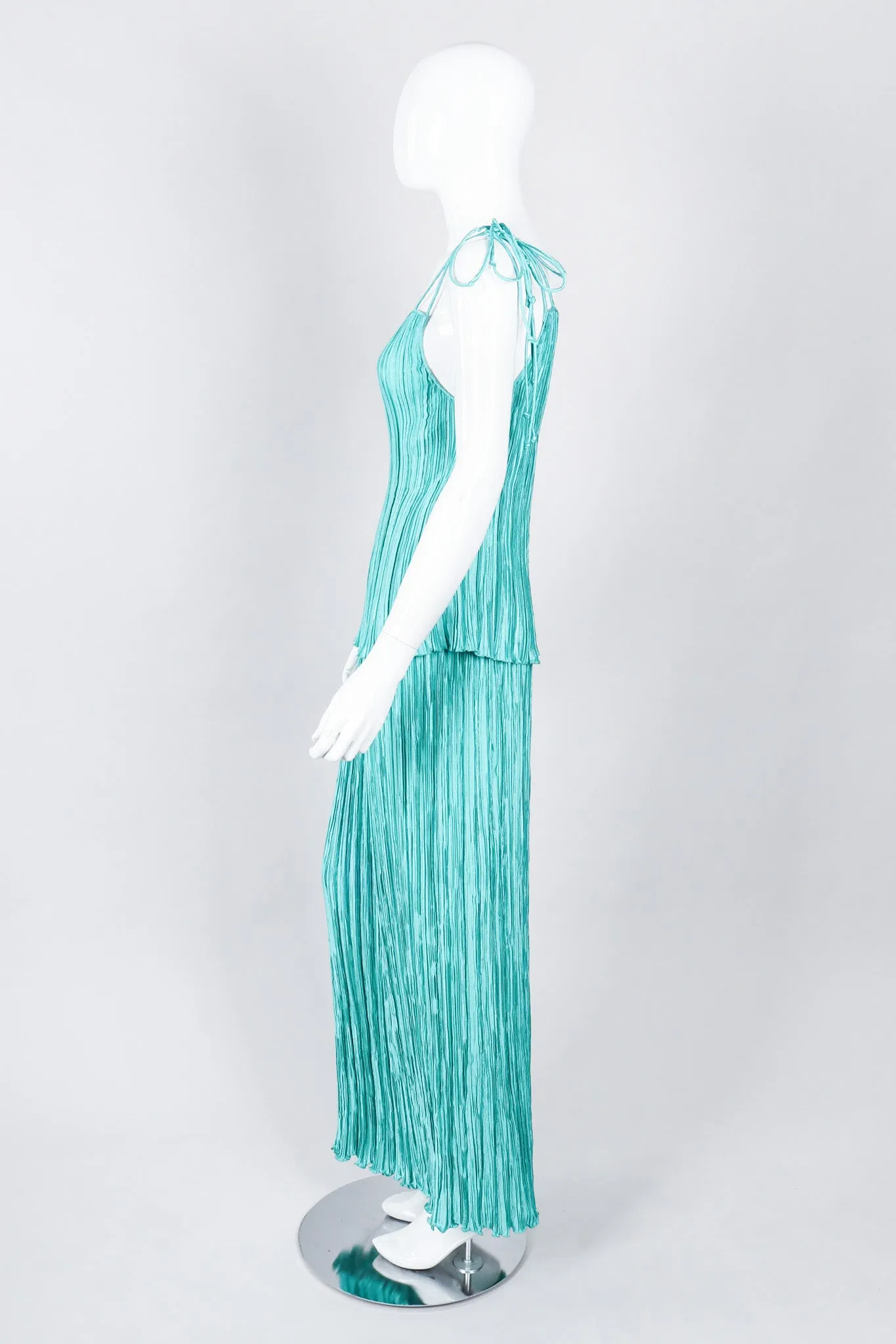 Pleated Tank & Skirt Set