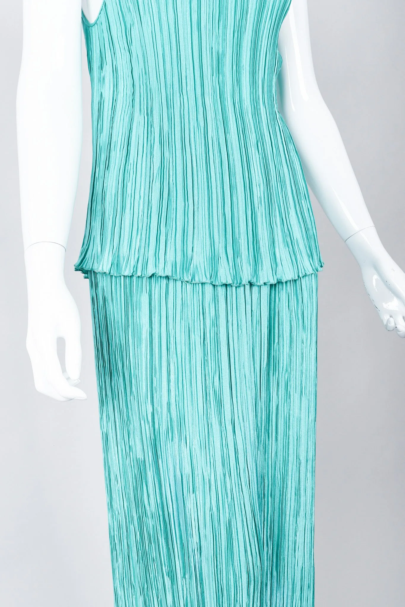 Pleated Tank & Skirt Set