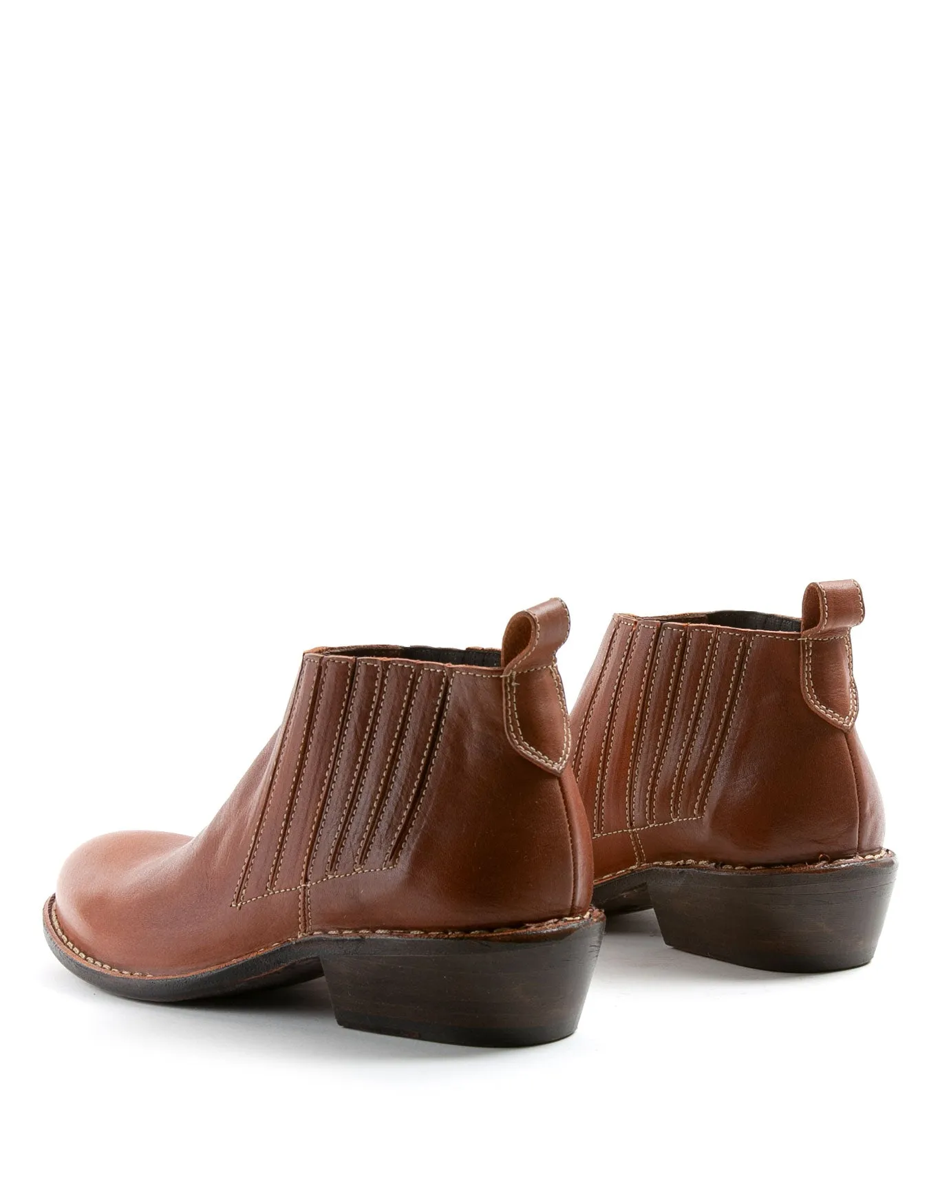 RAY Brown Leathet Boots