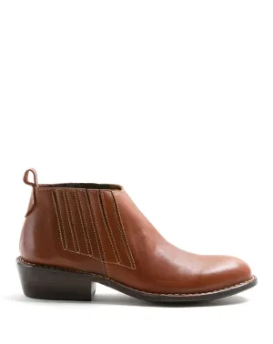 RAY Brown Leathet Boots