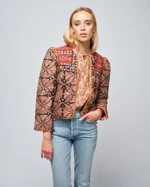 rina pinwheel jacket - multi pinwheel